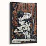 Modern Wall Art: Smelt Brook Falls - Dynamic Nature Scene