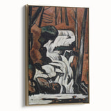 Modern Wall Art: Smelt Brook Falls - Dynamic Nature Scene