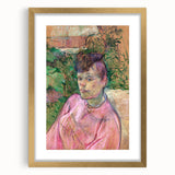 Impressionist Portrait - Lautrec’s ‘Woman in the Garden’ Wall Art