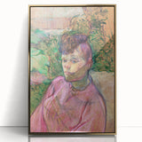 Impressionist Portrait - Lautrec’s ‘Woman in the Garden’ Wall Art