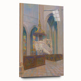 Modern Wall Art: Cathedral Interior - Architectural Elegance