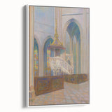 Modern Wall Art: Cathedral Interior - Architectural Elegance