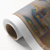 Modern Wall Art: Cathedral Interior - Architectural Elegance