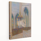 Modern Wall Art: Cathedral Interior - Architectural Elegance