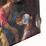 Baroque Art Print - Classic Scene with Elegant Figures and Warm Tones