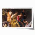 Baroque Art Print - Classic Scene with Elegant Figures and Warm Tones