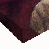 Holiday Decor Prints - Santa Wrapping Gifts Festive Canvas Art