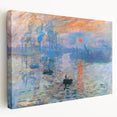 Iconic Impressionist Art - Monet's Impression, Sunrise, Framed Print