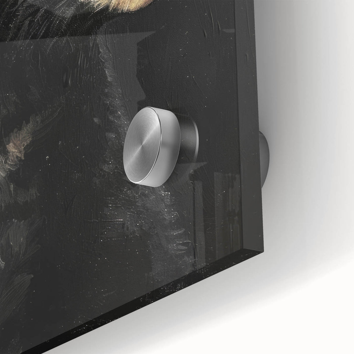 Framed Canvas Art for Children - Majestic Black Bear Print