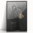 Framed Canvas Art for Children - Majestic Black Bear Print