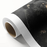 Framed Canvas Art for Children - Majestic Black Bear Print