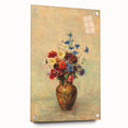 Modern Wall Art: Odilon Redon’s Vibrant Flowers in a Vase