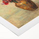 Modern Wall Art: Odilon Redon’s Vibrant Flowers in a Vase