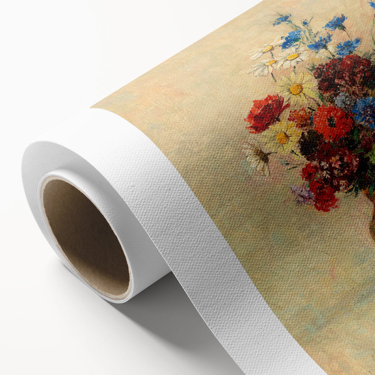 Modern Wall Art: Odilon Redon’s Vibrant Flowers in a Vase