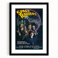 Retro Wall Art - Space Raiders Movie Poster - 80s Sci-Fi Vintage Prints