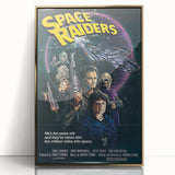 Retro Wall Art - Space Raiders Movie Poster - 80s Sci-Fi Vintage Prints