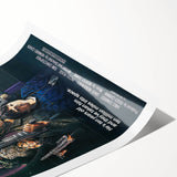 Retro Wall Art - Space Raiders Movie Poster - 80s Sci-Fi Vintage Prints