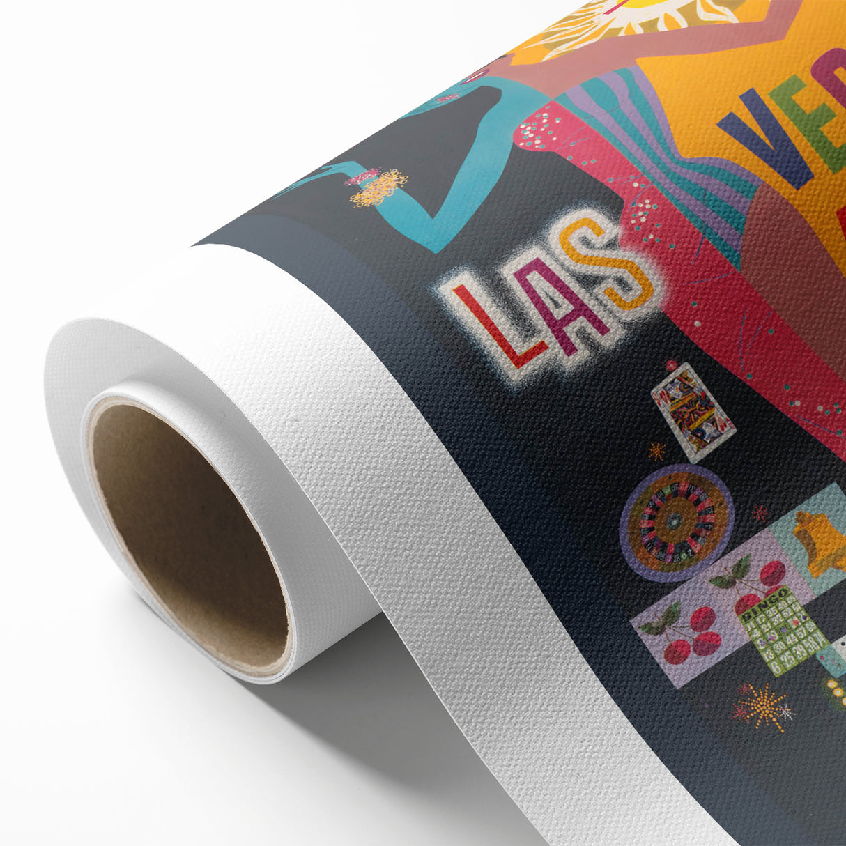 Retro Las Vegas Travel Poster – Vintage Prints & Mid-Century Art