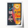 Retro Las Vegas Travel Poster – Vintage Prints & Mid-Century Art