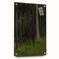 Realism Art Prints - Two in Forest by László Mednyánszky