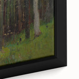 Realism Art Prints - Two in Forest by László Mednyánszky