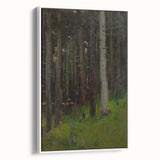Realism Art Prints - Two in Forest by László Mednyánszky