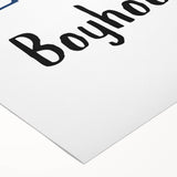 Long Live Boyhood – Inspiring Boys Room Wall Art Print