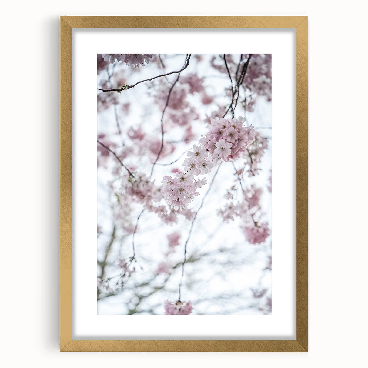 Extra large abstract art print with textured design, featuring soft pastel shades on a framed canvas.