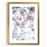 Extra large abstract art print with textured design, featuring soft pastel shades on a framed canvas.