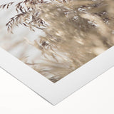 Art deco poster featuring a summer scene in muted pastel shades on rolled canvas, suitable for dining room wall art.