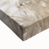 Large art featuring a black and white landscape painting on stretched canvas, ideal for bedroom wall decor.