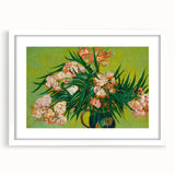 Textured abstract art print in vibrant blue and yellow hues on a white framed canvas, ideal for bedroom art.