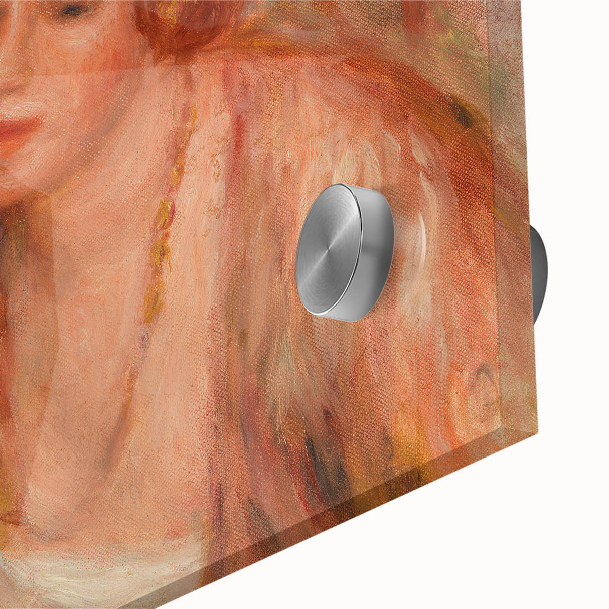 Elegant Impressionism Wall Art – Renoir’s Feminine Portrait