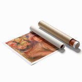 Elegant Impressionism Wall Art – Renoir’s Feminine Portrait