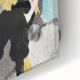 Modern Wall Art: The Clownesse - Vibrant Belle Époque Scene