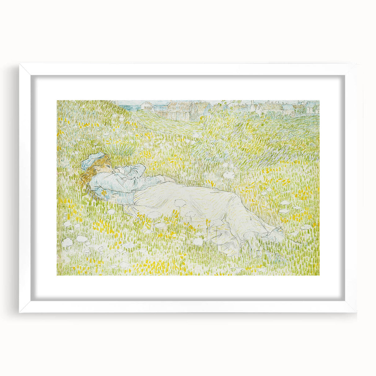 Serene Impressionist Landscape – Toorop’s Peaceful Meadow Scene