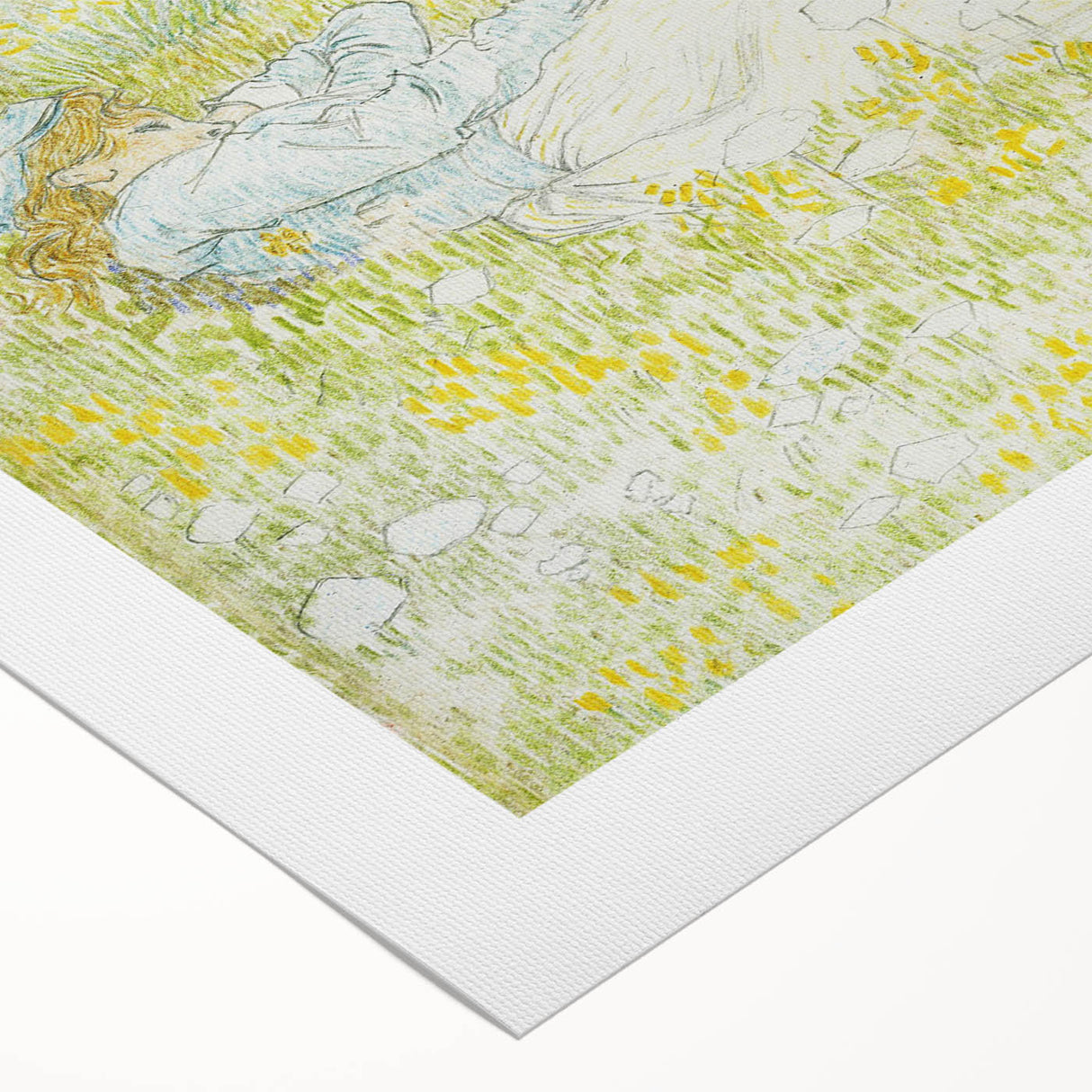 Serene Impressionist Landscape – Toorop’s Peaceful Meadow Scene