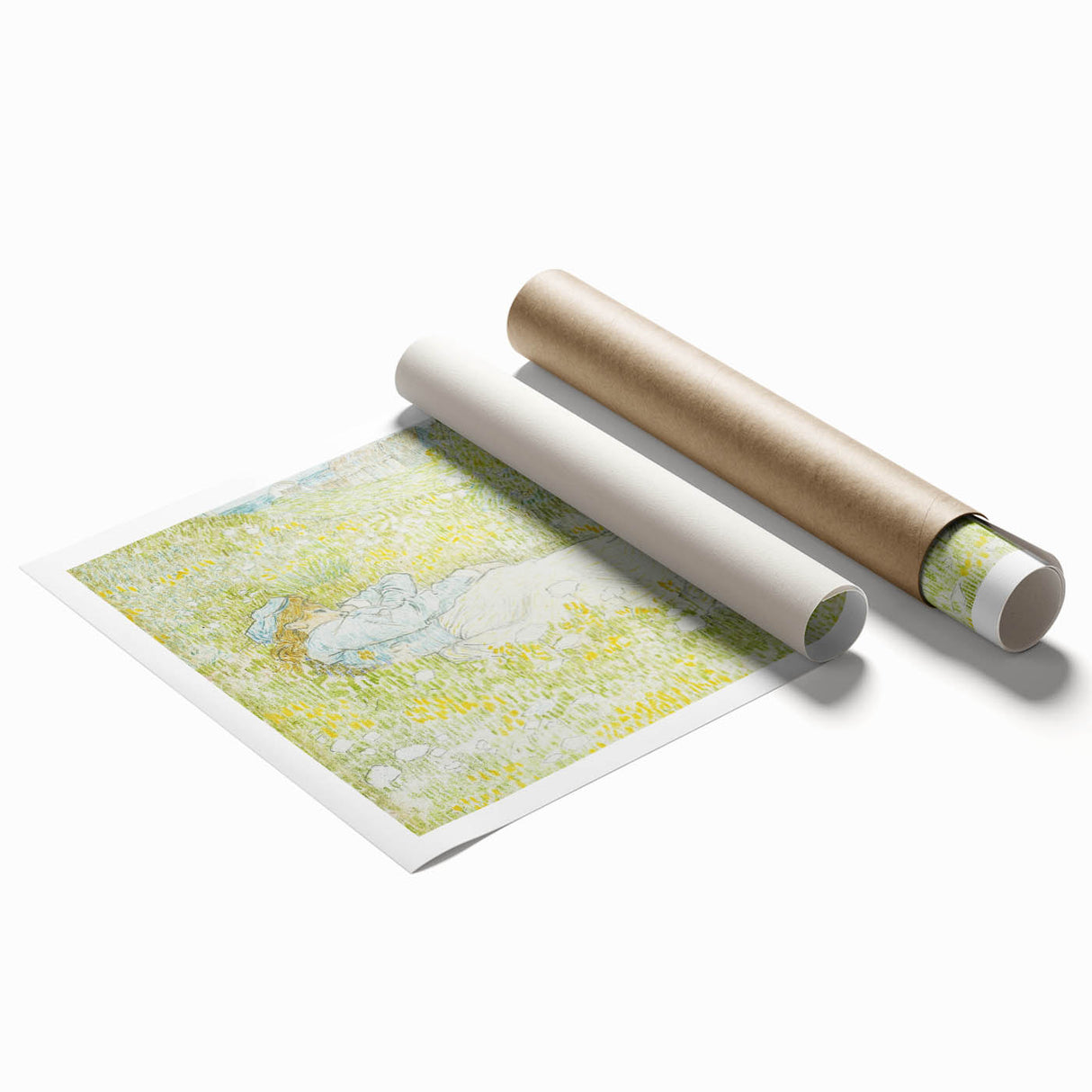 Serene Impressionist Landscape – Toorop’s Peaceful Meadow Scene