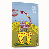 Modern Wall Art: Central Pennsylvania Festival Poster - Playful Design