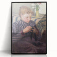 Impressionist Portrait - Pissarro’s ‘Woman Mending’ Wall Decor