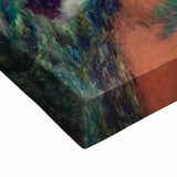 Modern Wall Art: Girl in Red Dress - Timeless Elegance