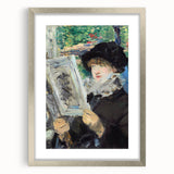 Impressionist Portrait - Manet’s ‘Woman Reading’ Wall Art
