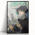 Impressionist Portrait - Manet’s ‘Woman Reading’ Wall Art