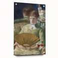 Impressionist Portrait - Cassatt’s ‘Woman with a Fan’ Wall Art
