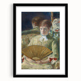 Impressionist Portrait - Cassatt’s ‘Woman with a Fan’ Wall Art