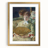 Impressionist Portrait - Cassatt’s ‘Woman with a Fan’ Wall Art