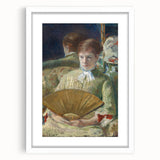 Impressionist Portrait - Cassatt’s ‘Woman with a Fan’ Wall Art