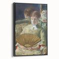 Impressionist Portrait - Cassatt’s ‘Woman with a Fan’ Wall Art