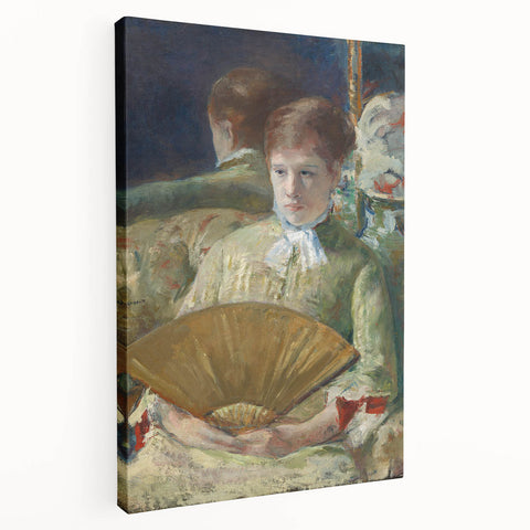 Impressionist Portrait - Cassatt’s ‘Woman with a Fan’ Wall Art