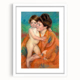 Impressionist Motherhood - Cassatt’s ‘Woman with Baby’ Wall Art